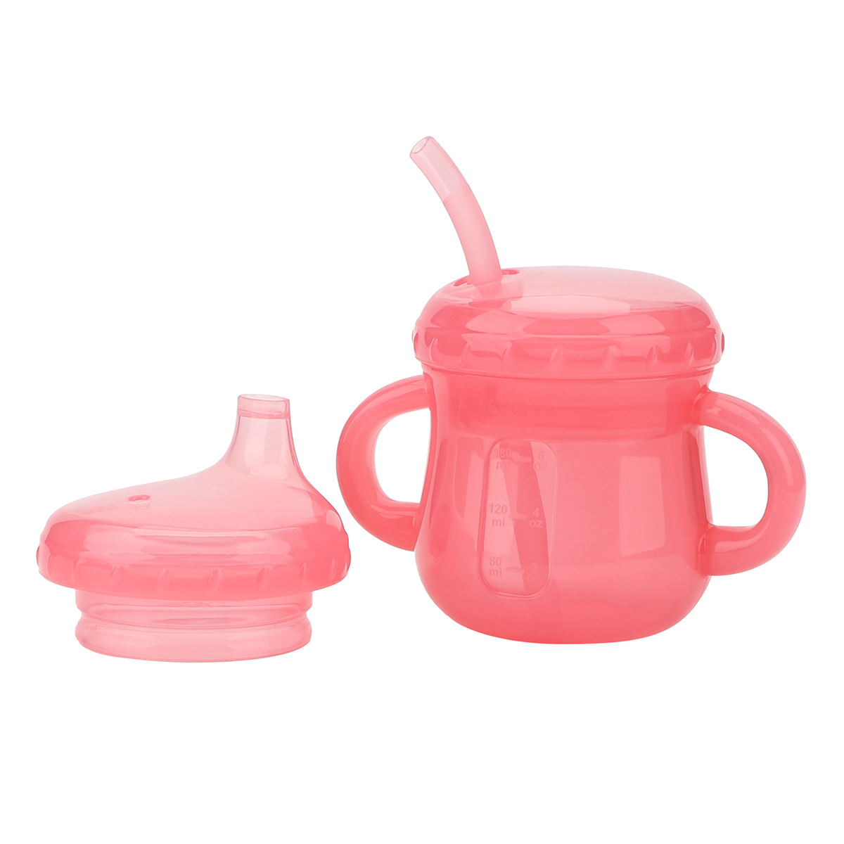Silicone Baby Training Cup (Two Lids)