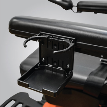 Cup holder for electric wheelchair